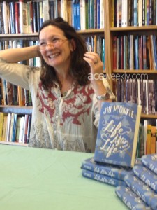 Jill McCorkle photographed by Ace at Morris Bookshop.
