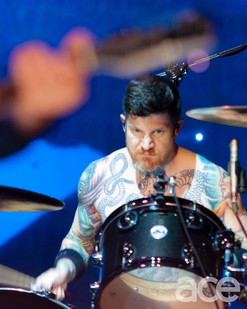 Andy Hurley of Fall Out Boy at Bunbury